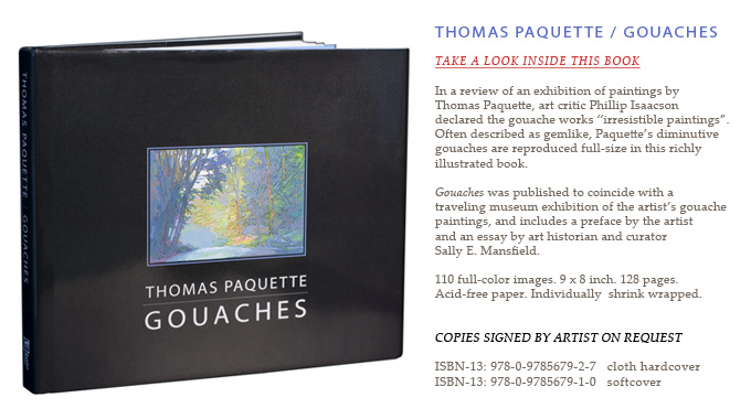 Thomas Paquette - Gouaches book